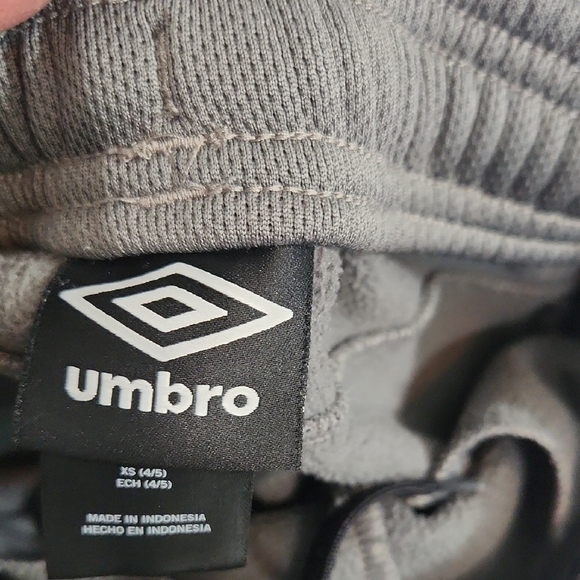 Umbro Kids Gray Joggers Size XS 4/5 Toddler - Picture 3 of 8